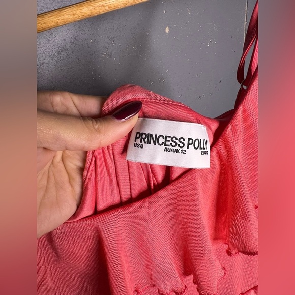 Princess Polly Valerian Frill Maxi Dress (8) - Picture 7 of 9